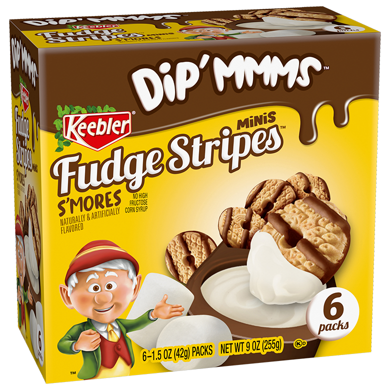 Keebler Fudge Stripes Minis Dip'mmms® Keebler